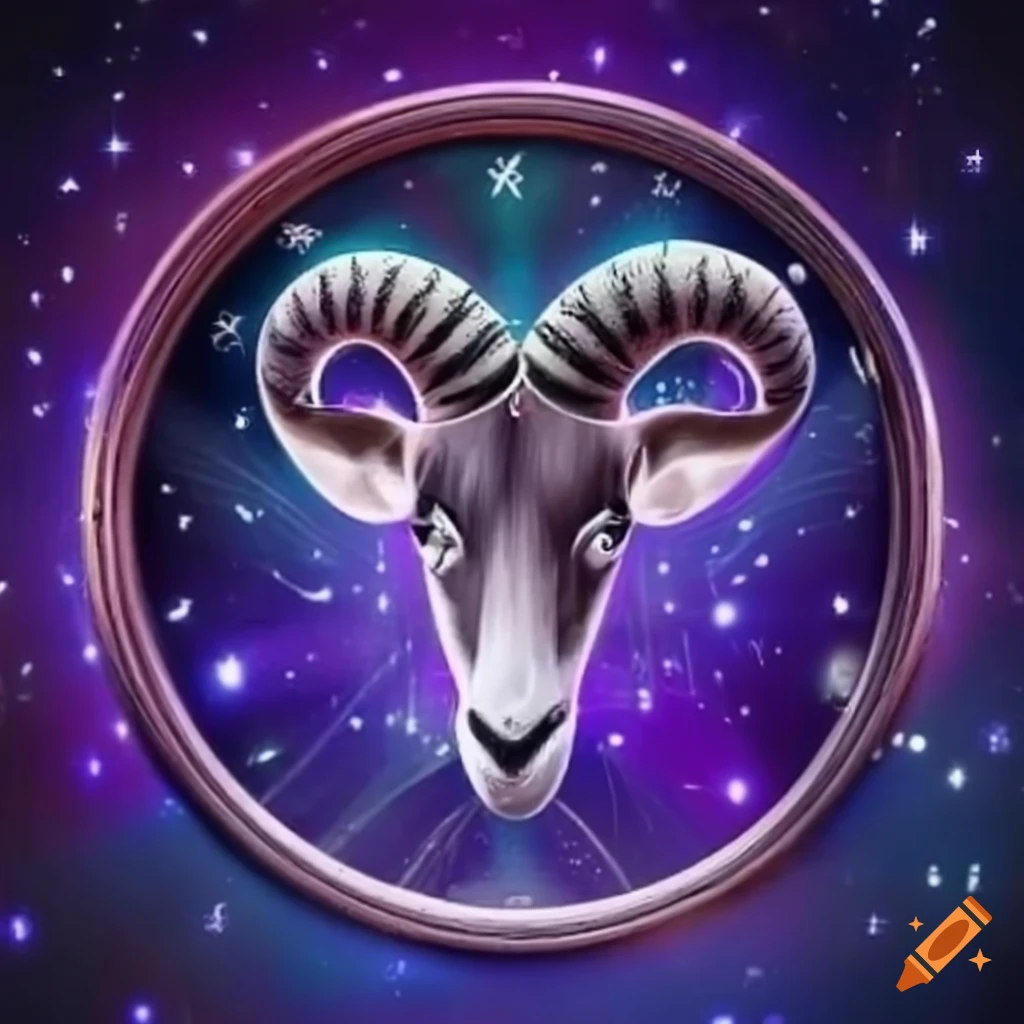 Symbol of the zodiac sign aries