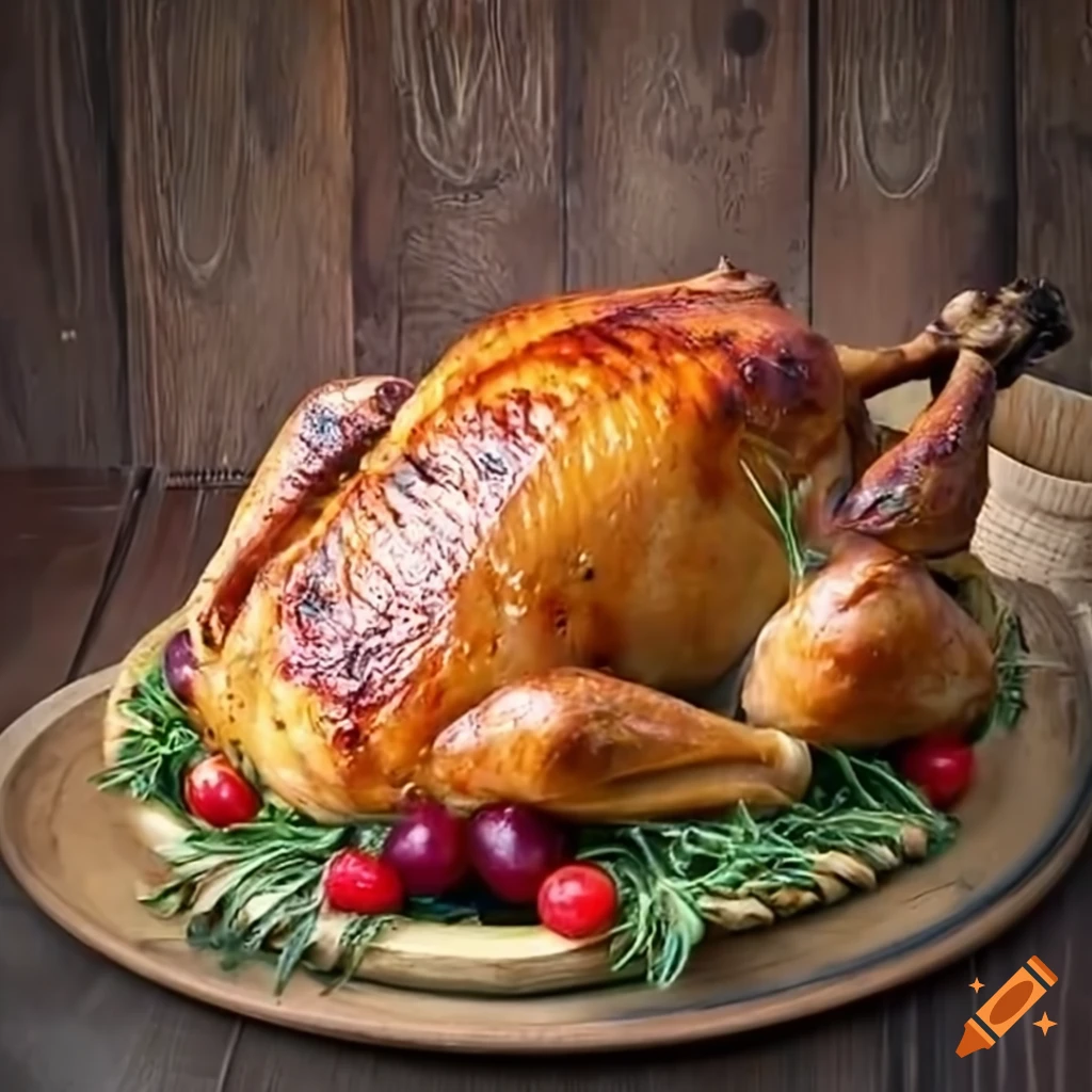thanksgiving-feast-with-cooked-turkey-and-sides-on-craiyon