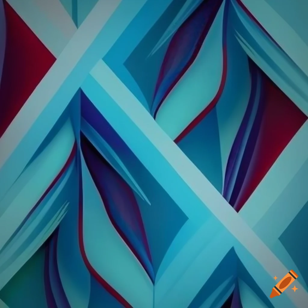 colorful abstract wallpaper with blue, red, and green patterns