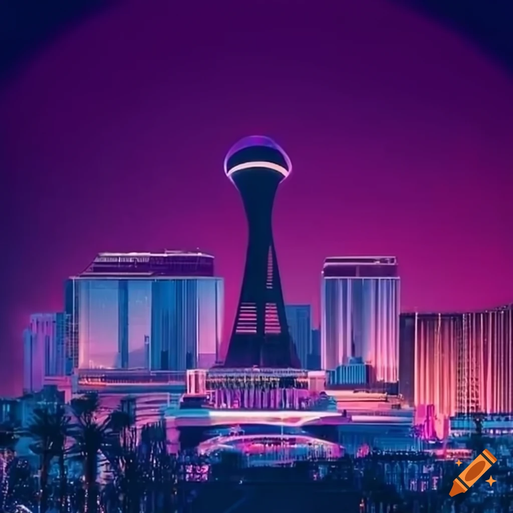 vaporwave-style-depiction-of-las-vegas-strip-with-the-stratosphere-on