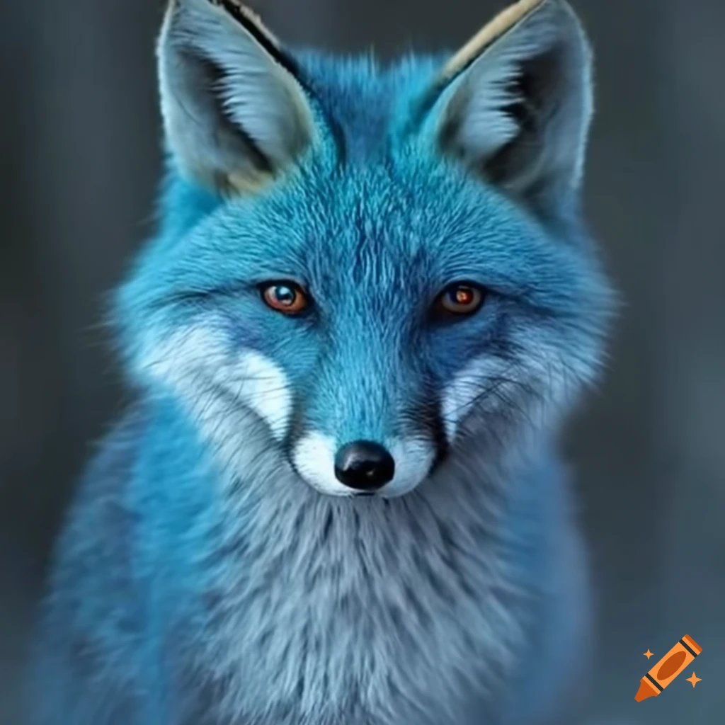 blue fox