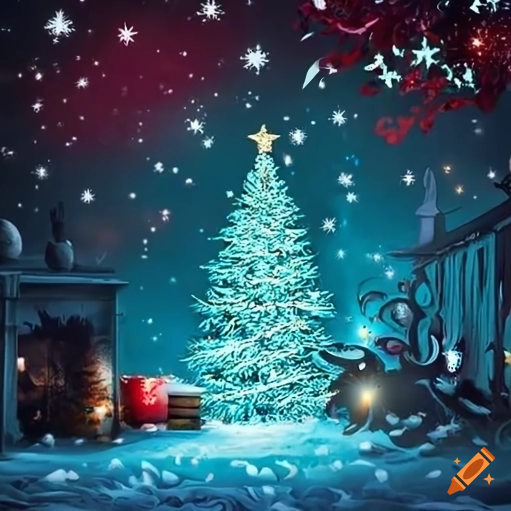 festive Christmas wallpaper