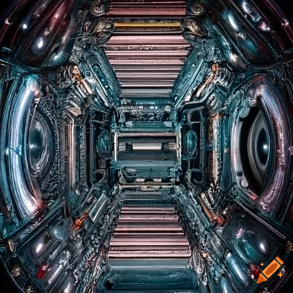 computer server of extraterrestrial technology vault