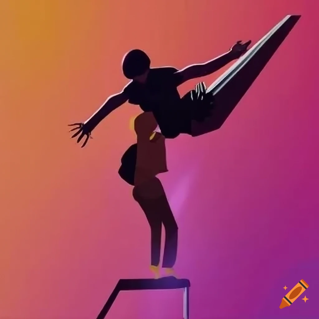 image of parkour enthusiasts in action