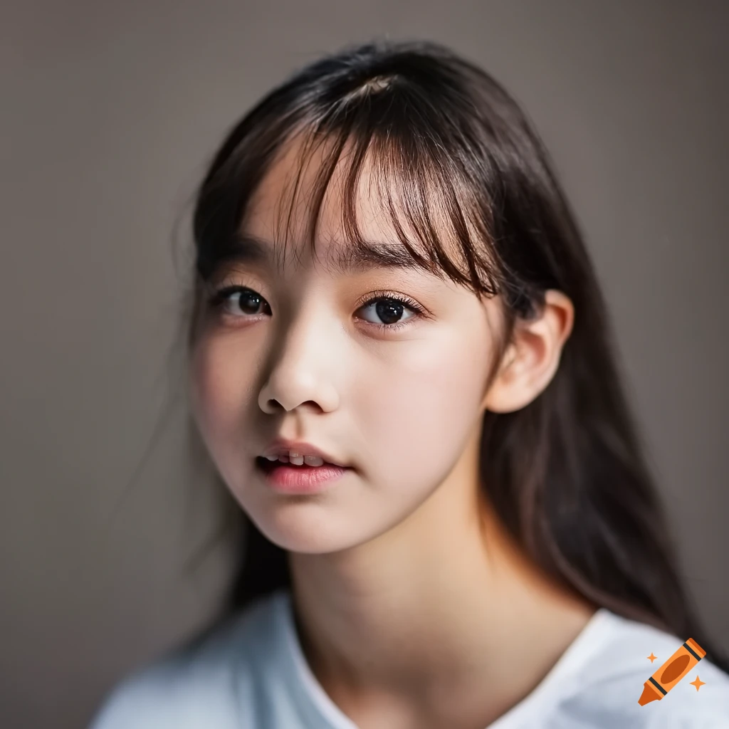 4k Close up Photo Of Cute Soft Adorable Japanese Girl Woman On Craiyon
