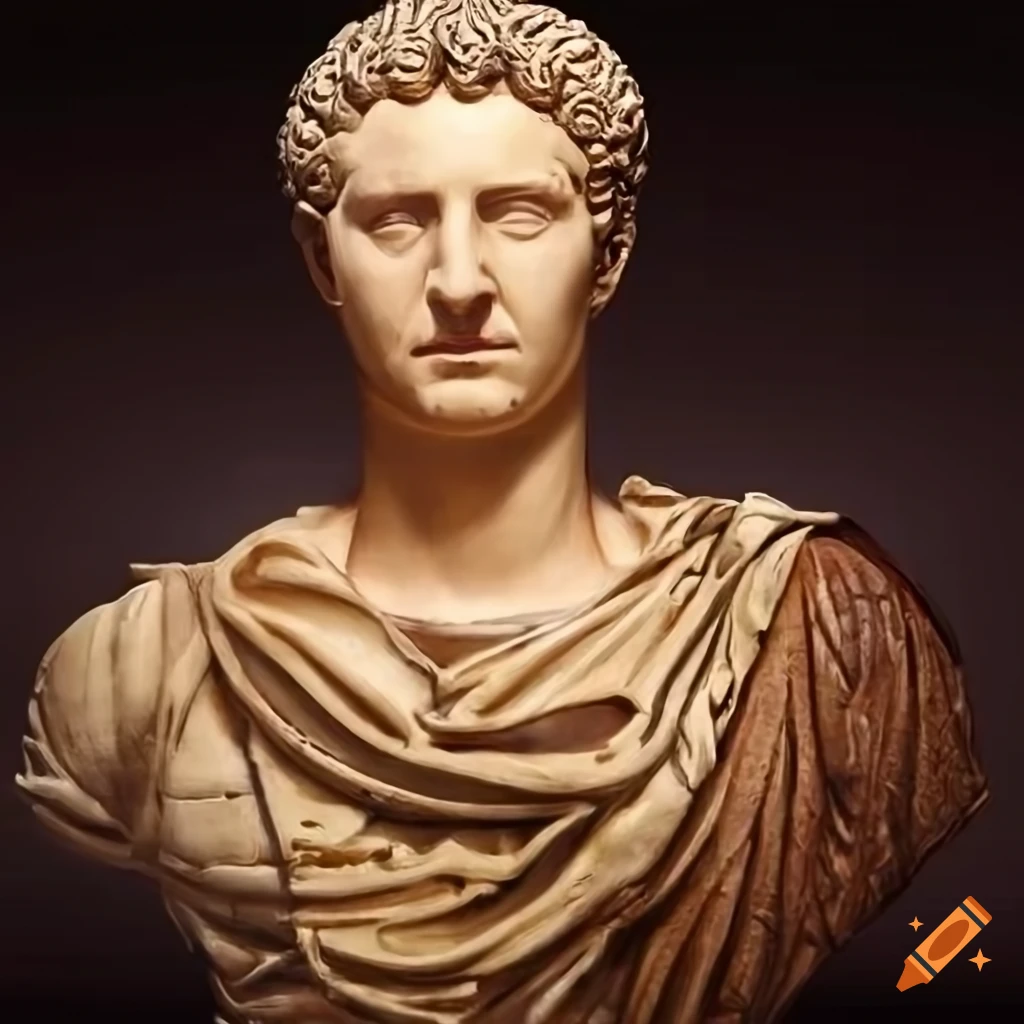 Portrait of a roman emperor