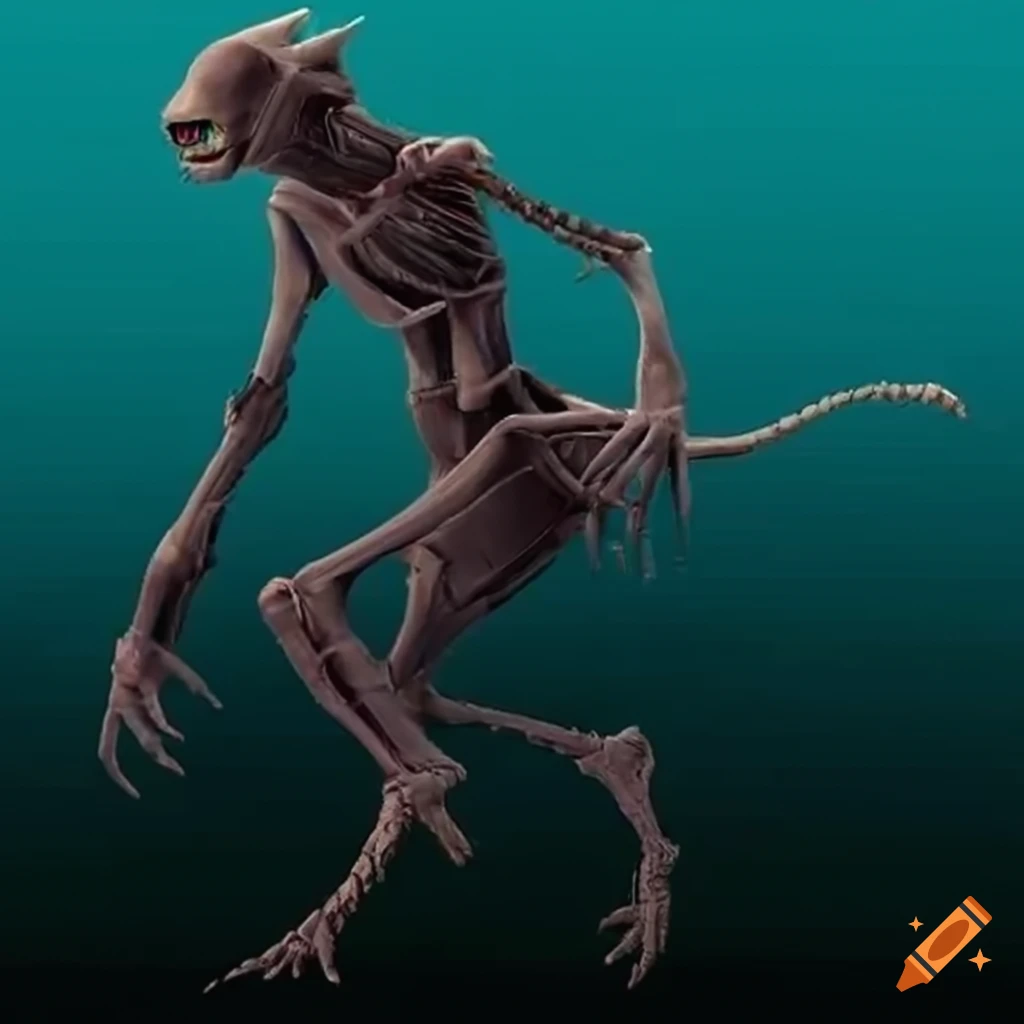 Skeleton Of A Monster Creature