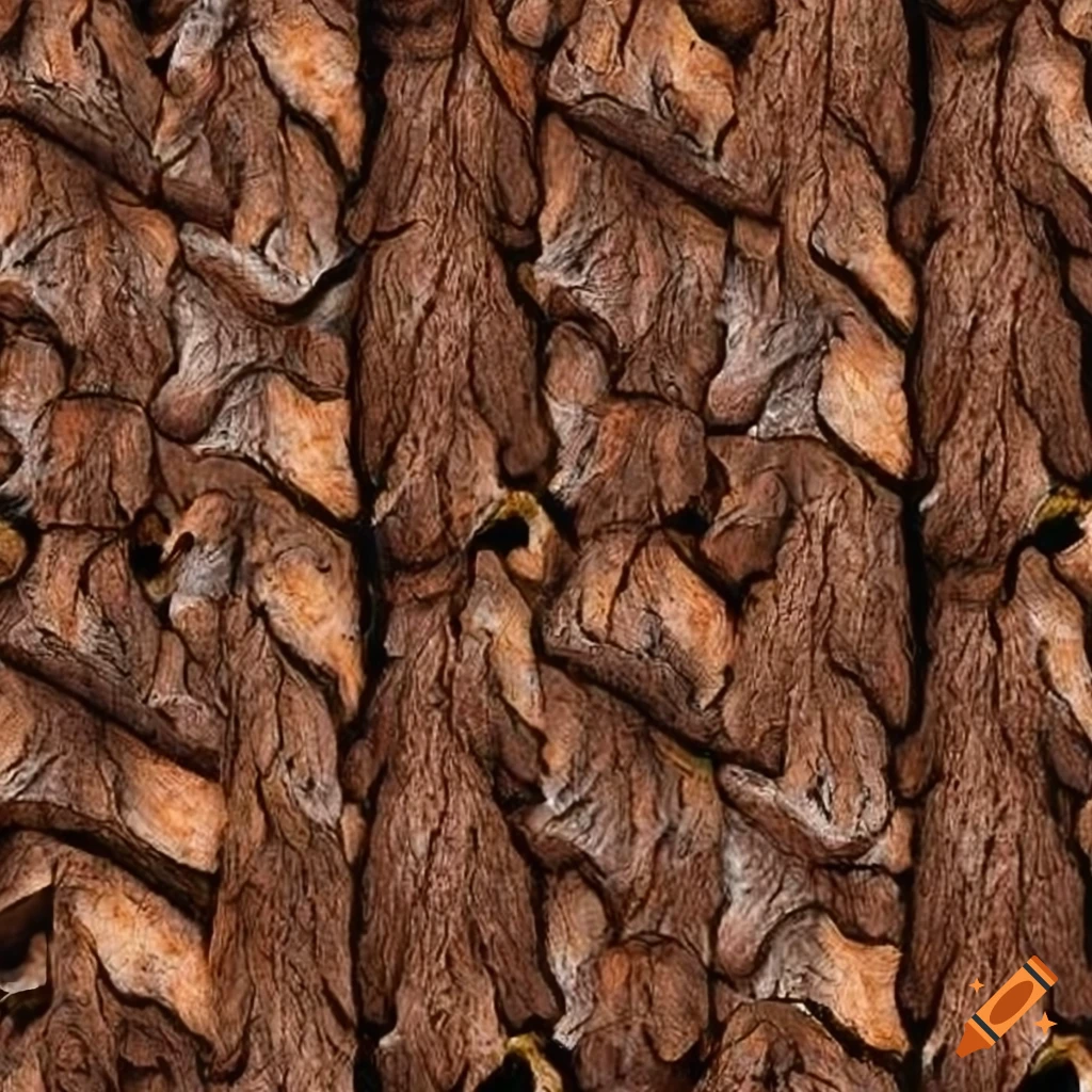 seamless tree bark pattern
