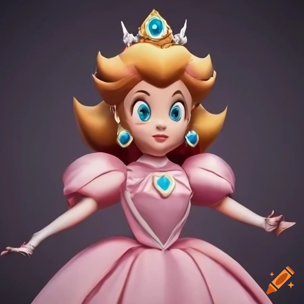 cosplay-portrait-of-link-in-princess-peach-s-ballgown-on-craiyon