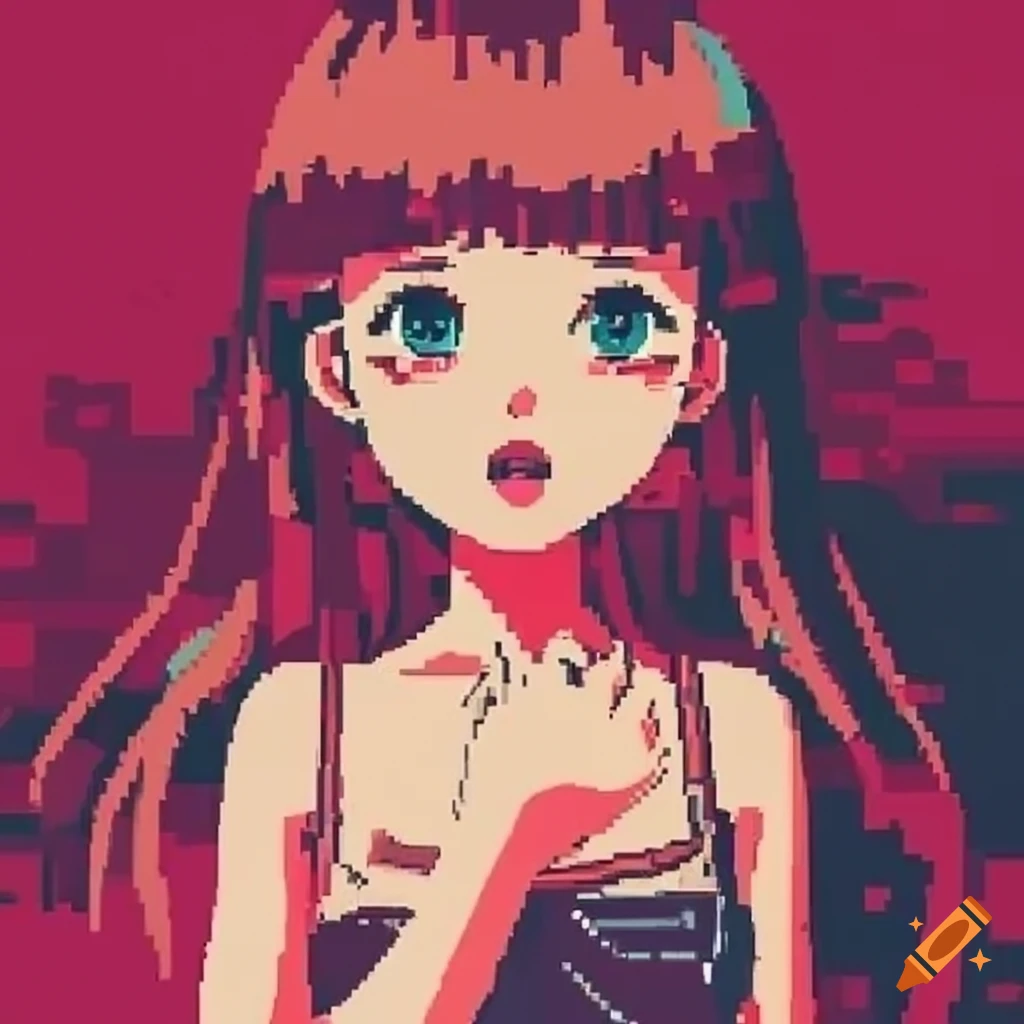 Jem Sarmiento - Retro Anime Pixel Art