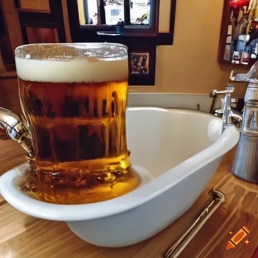 bathtub in a pub