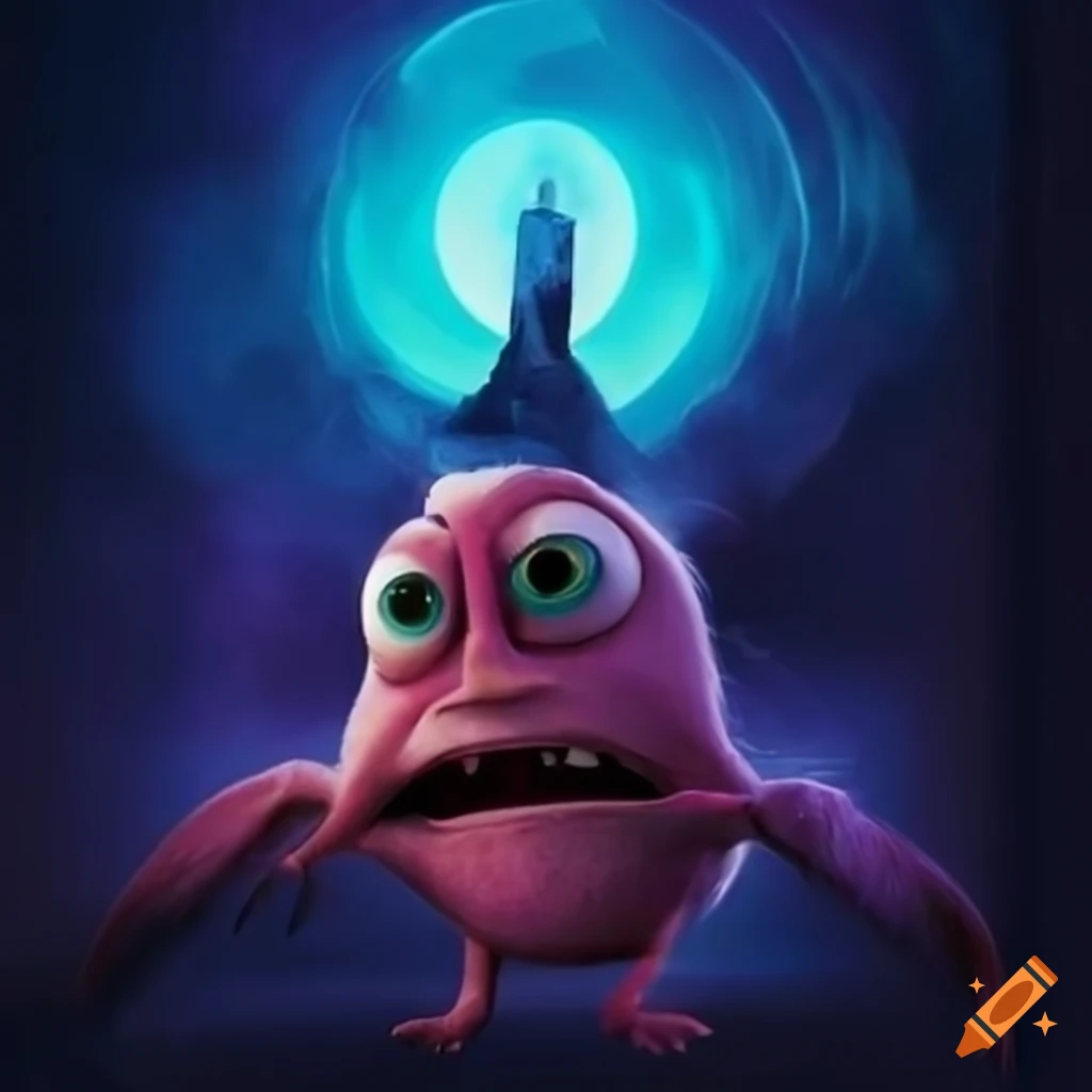 Poster of a creepy pixar movie