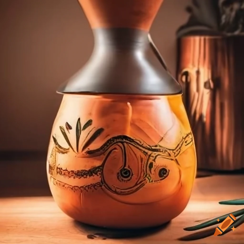 jar of pulque drink
