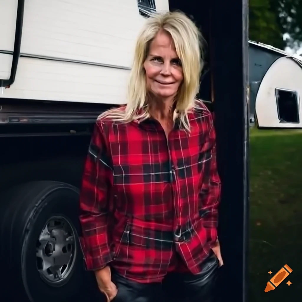 ulrika jonsson-inspired fashion in a caravan trailer