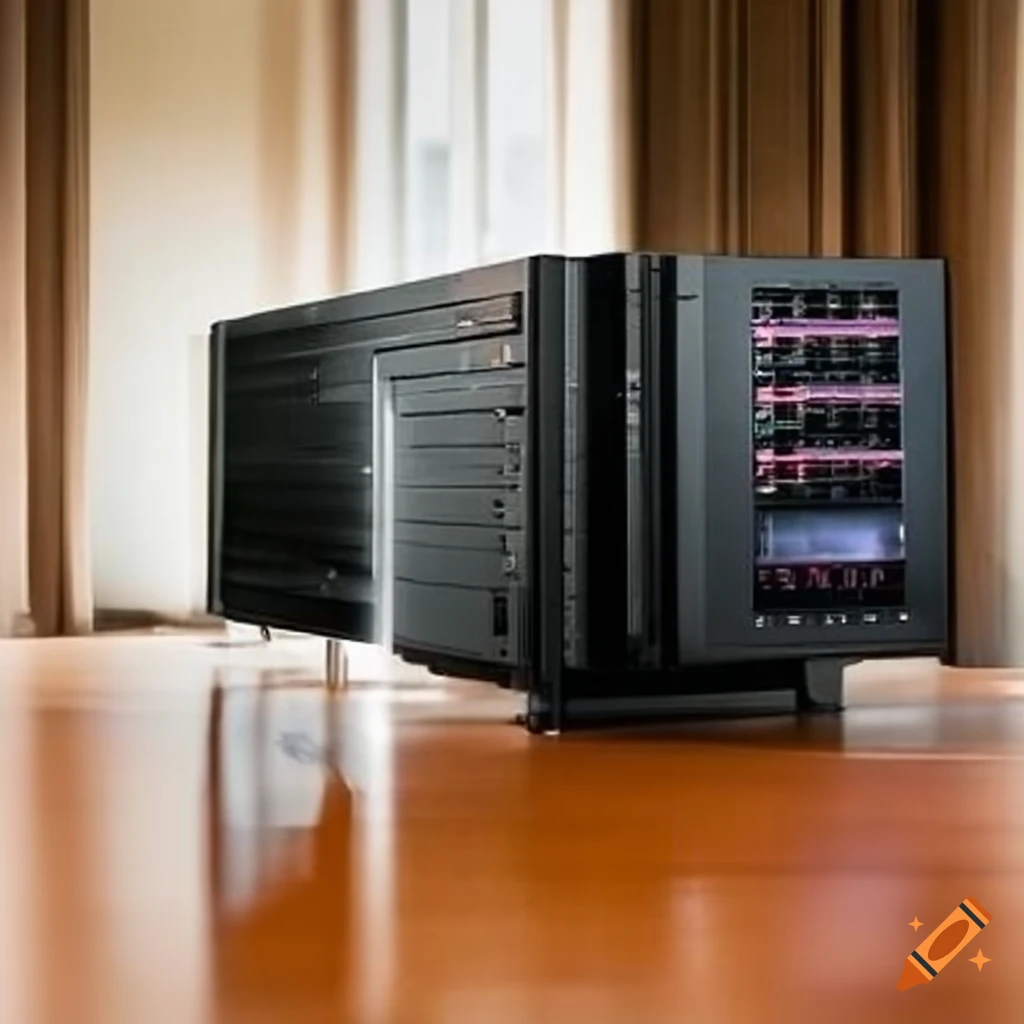 Illustration of a single server