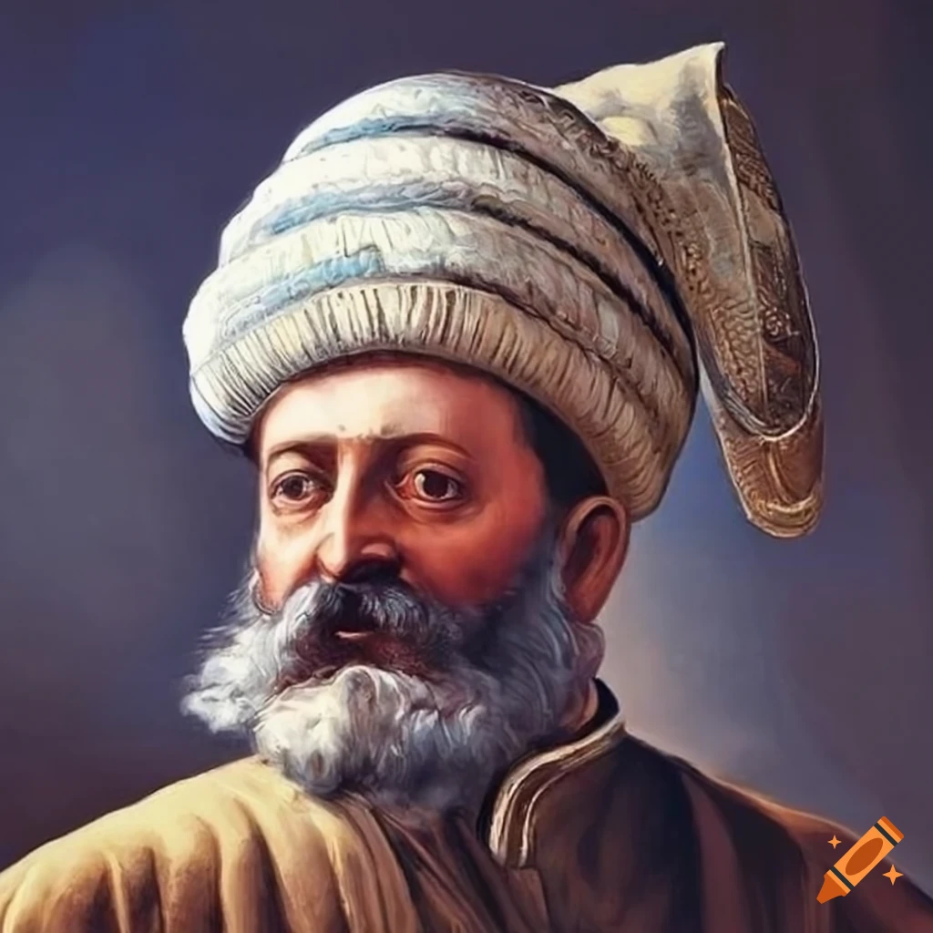 Portrait of an ottoman pasha on Craiyon