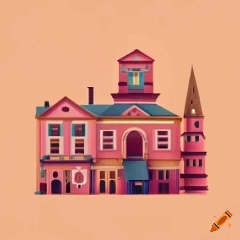 image of a large dollhouse