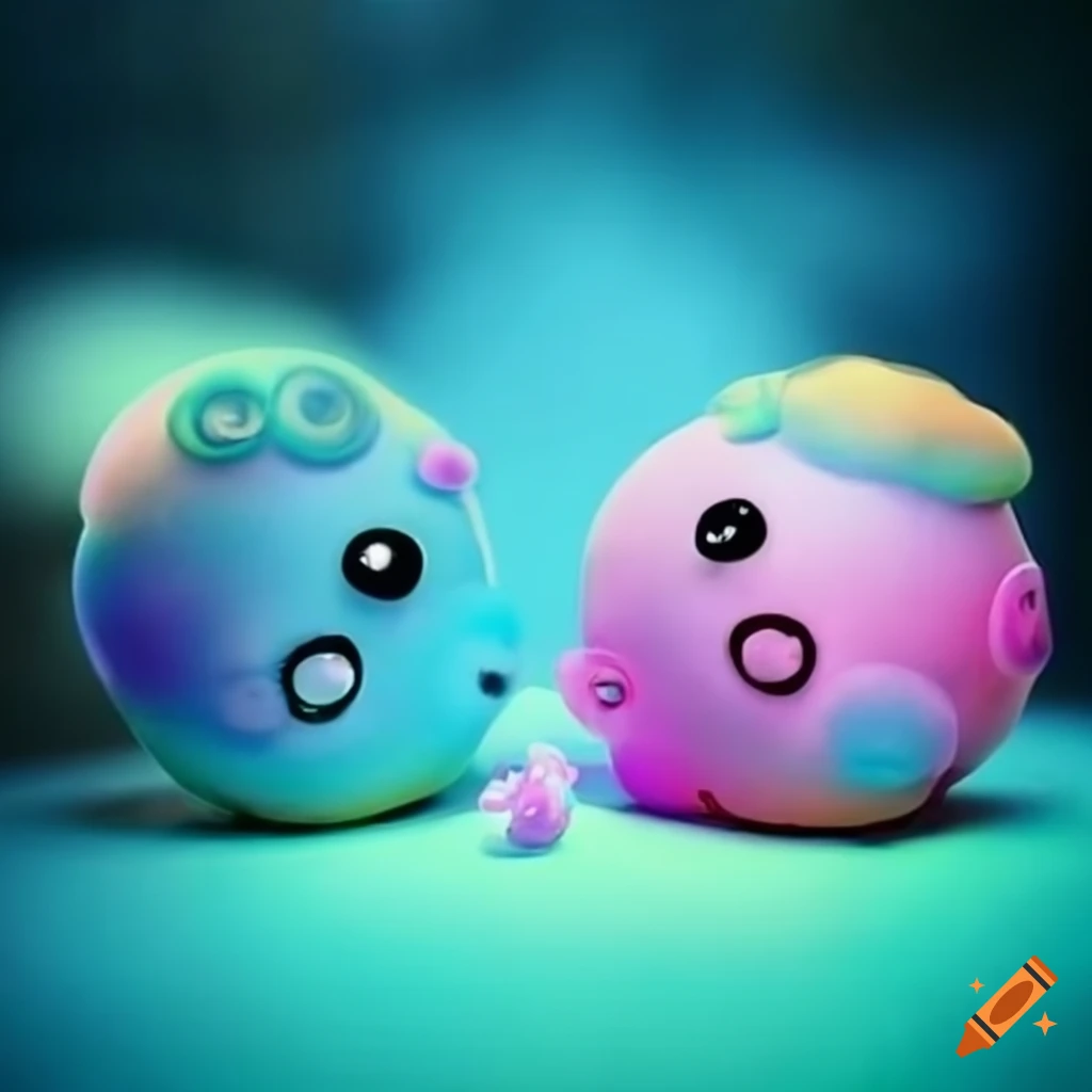 artwork of little bubble twins