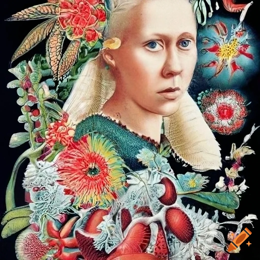 colorful-portrait-with-tropical-elements