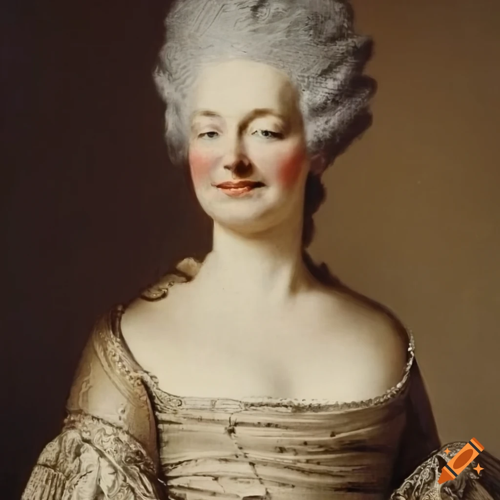 Portrait Of A Sensitive Lady In 1750 portrait-of-a-sensitive-lady-in-1750