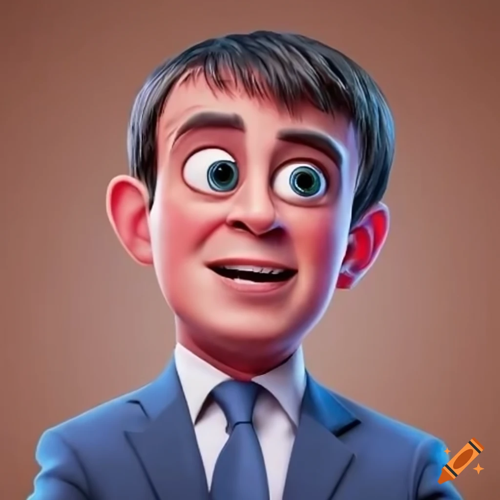 Pixar Character Manuel Valls On Craiyon