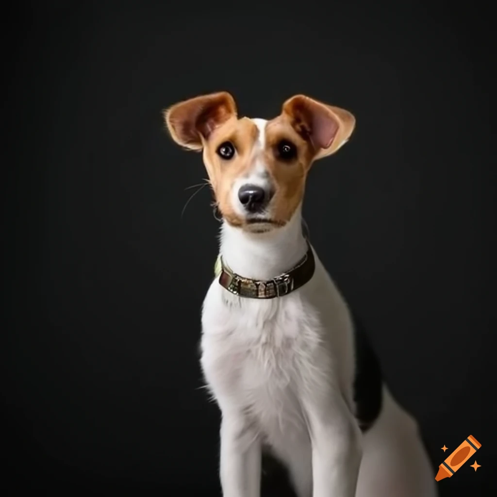 Smooth haired Foxterrier Dog On Craiyon