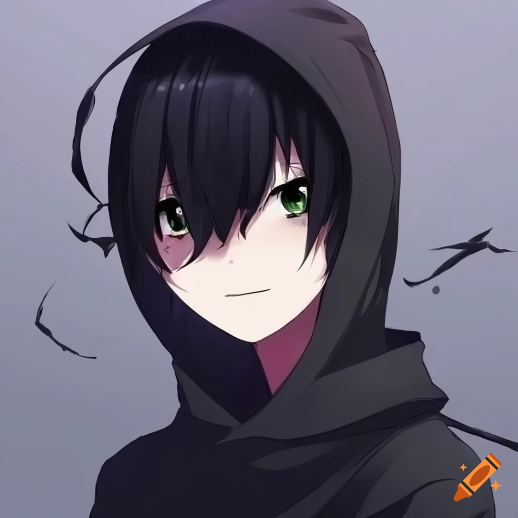 Mysterious Anime Boy With A Slight Smile On Craiyon
