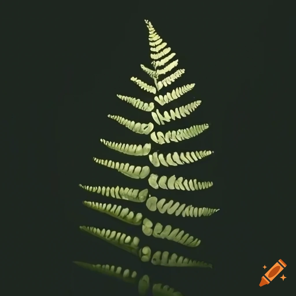 minimalistic fern design