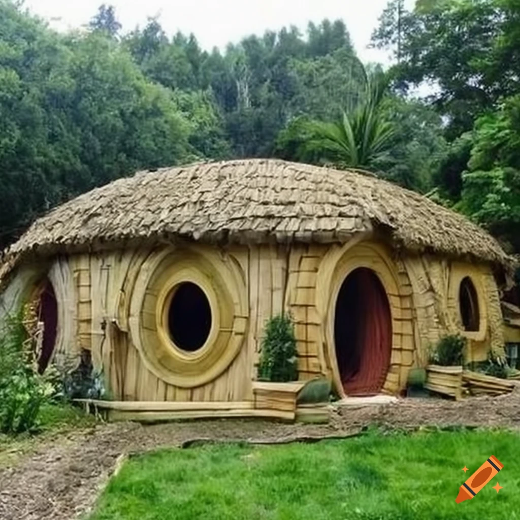 bamboo hobbit house
