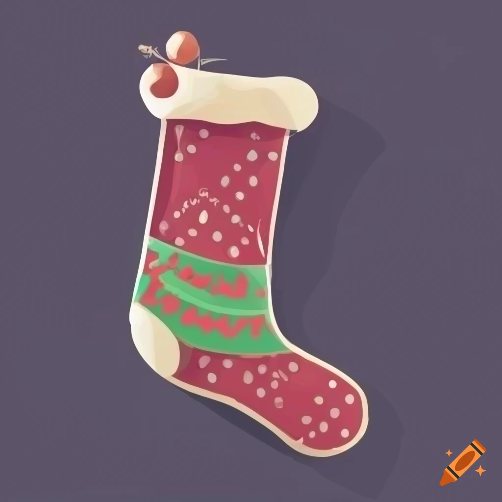 Christmas Stocking With Ornaments Image For Relaxing.Zen Art Style  Illustration For Adults.Poster Design For Print. Royalty Free SVG,  Cliparts, Vectors, and Stock Illustration. Image 138509589.