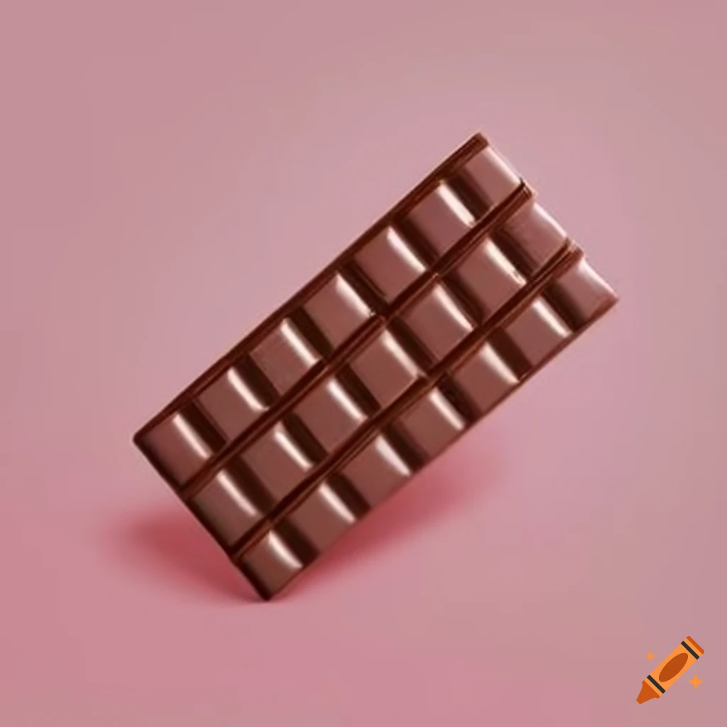 Chocolate bar on Craiyon