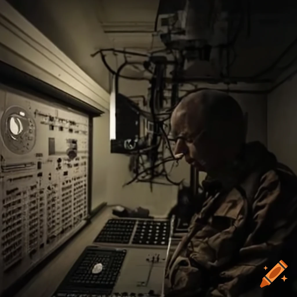 Photo of a mysterious radio facility on craiyon