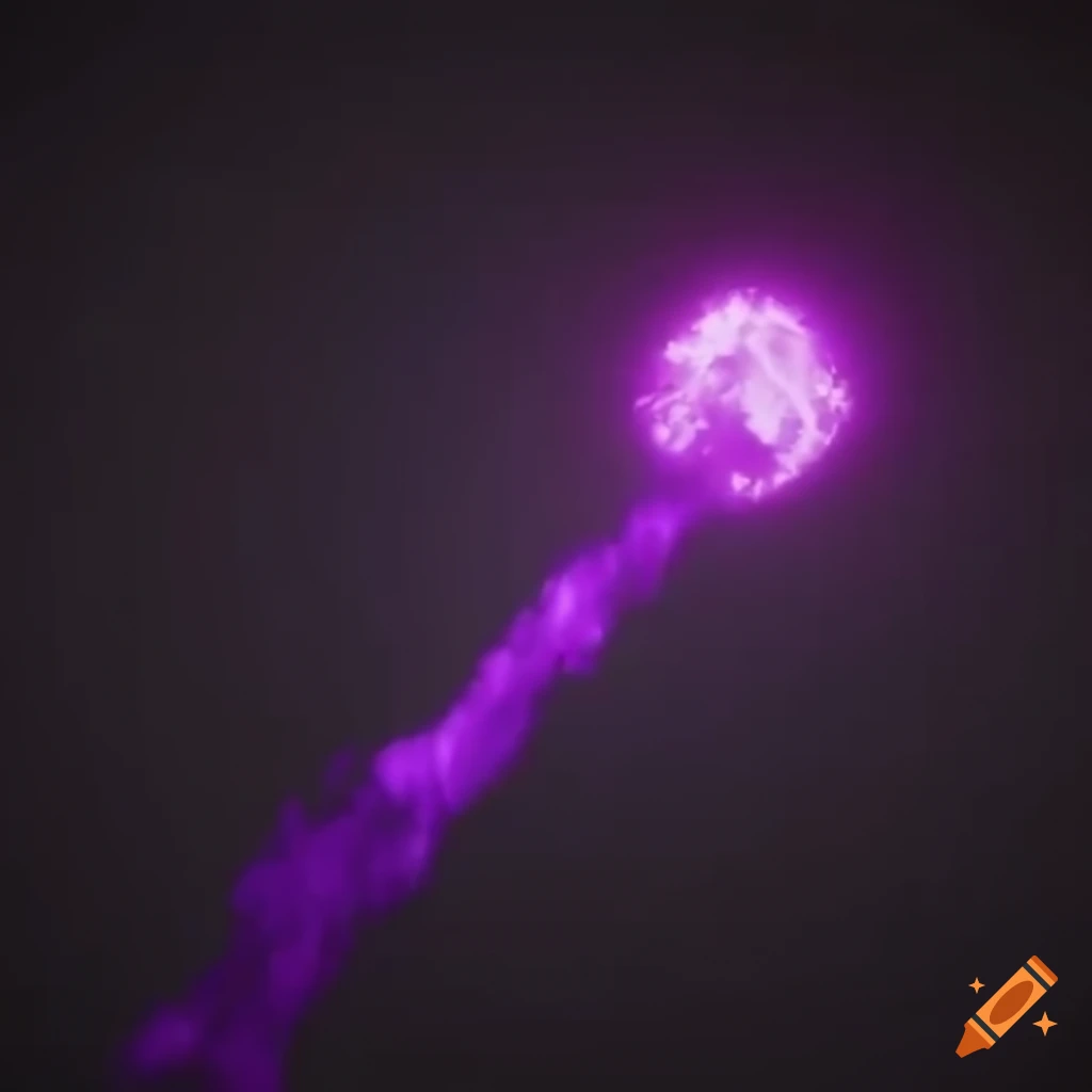 Purple fireballprojectile in unreal engine 5
