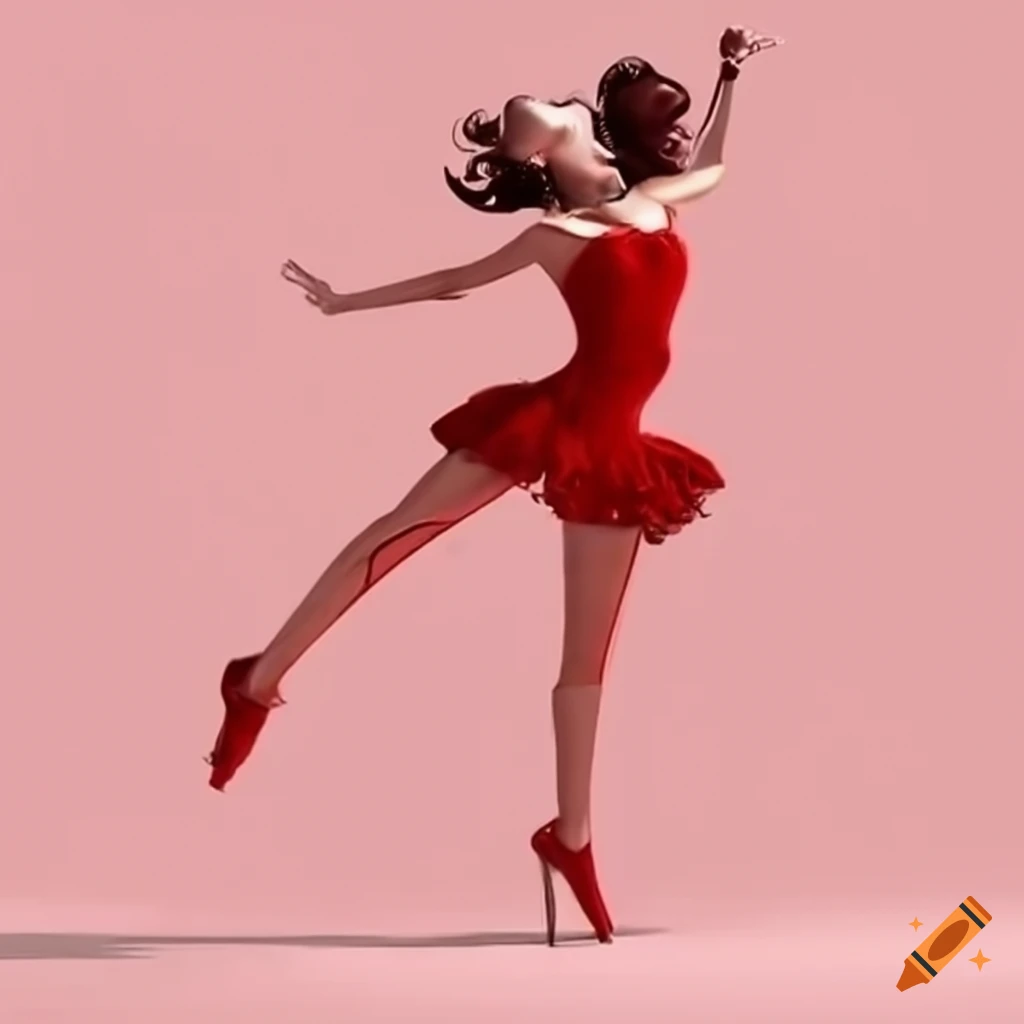 image of a dancer wearing high heels