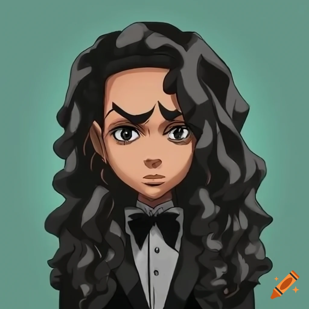 Portrait Of A Mexican Girl With Long Black Wavy Hair On Craiyon 8587