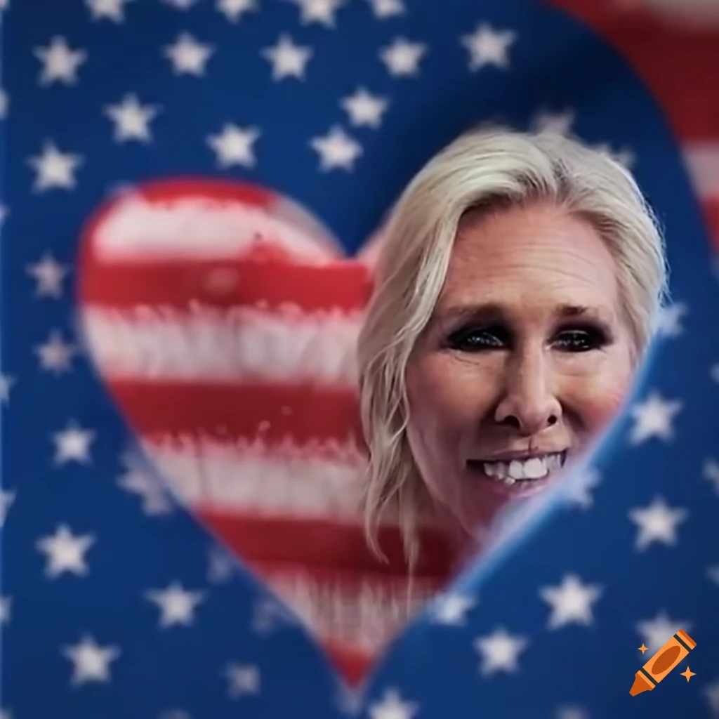 Kevin mccarthy & marjorie taylor greene campaign poster on Craiyon