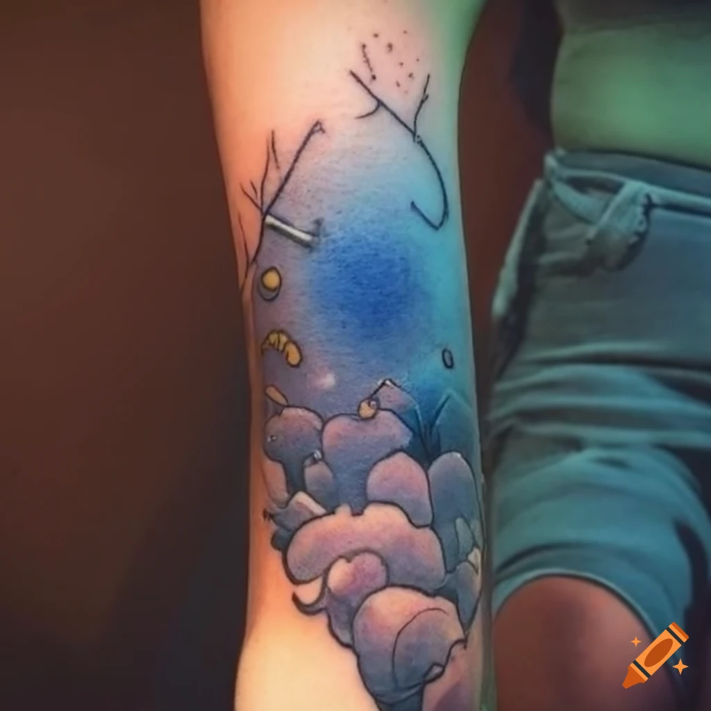 Cutest Minimalist Space-Themed Tattoo Designs