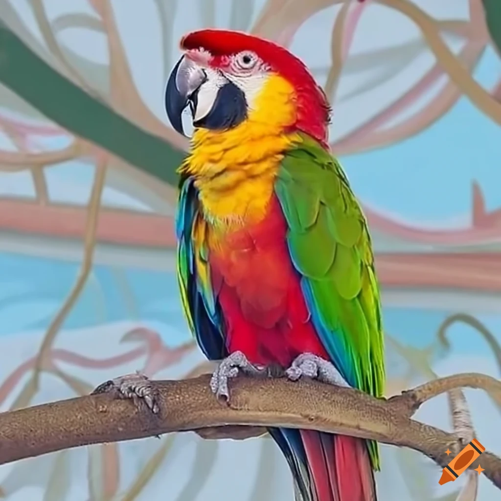 Beautiful parrot on Craiyon Beautiful parrot on Craiyon