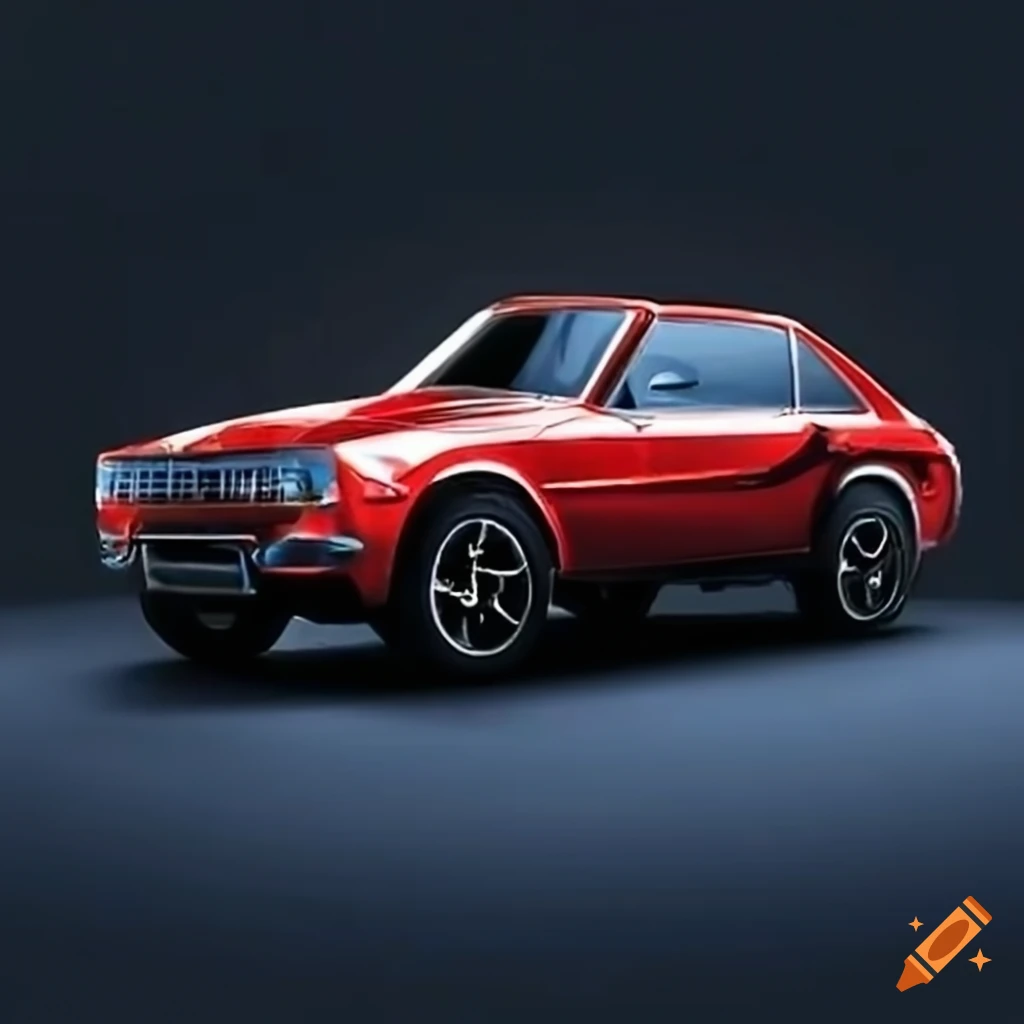 Modern car on Craiyon