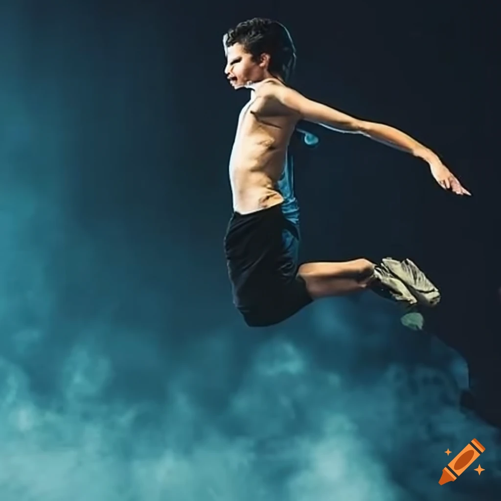 Competitive parkour event