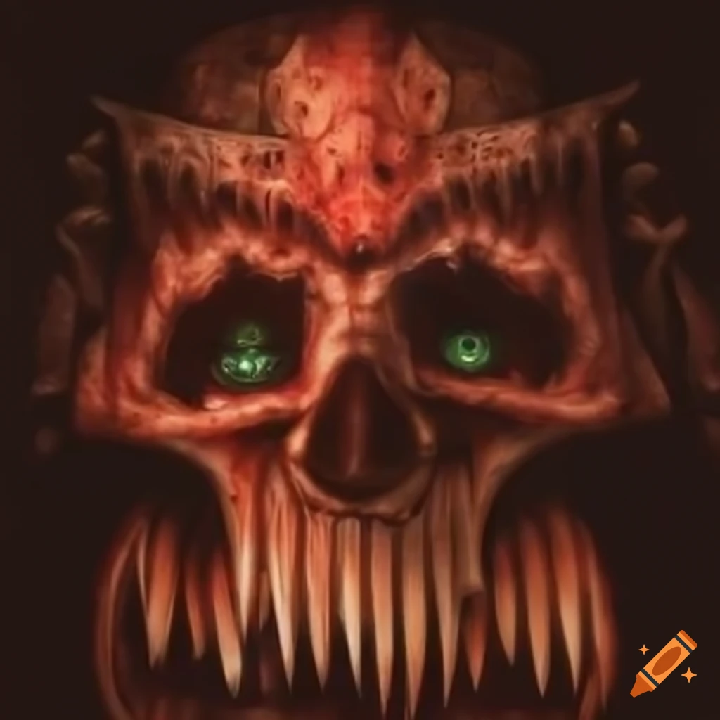 profile picture with a Hellraid theme