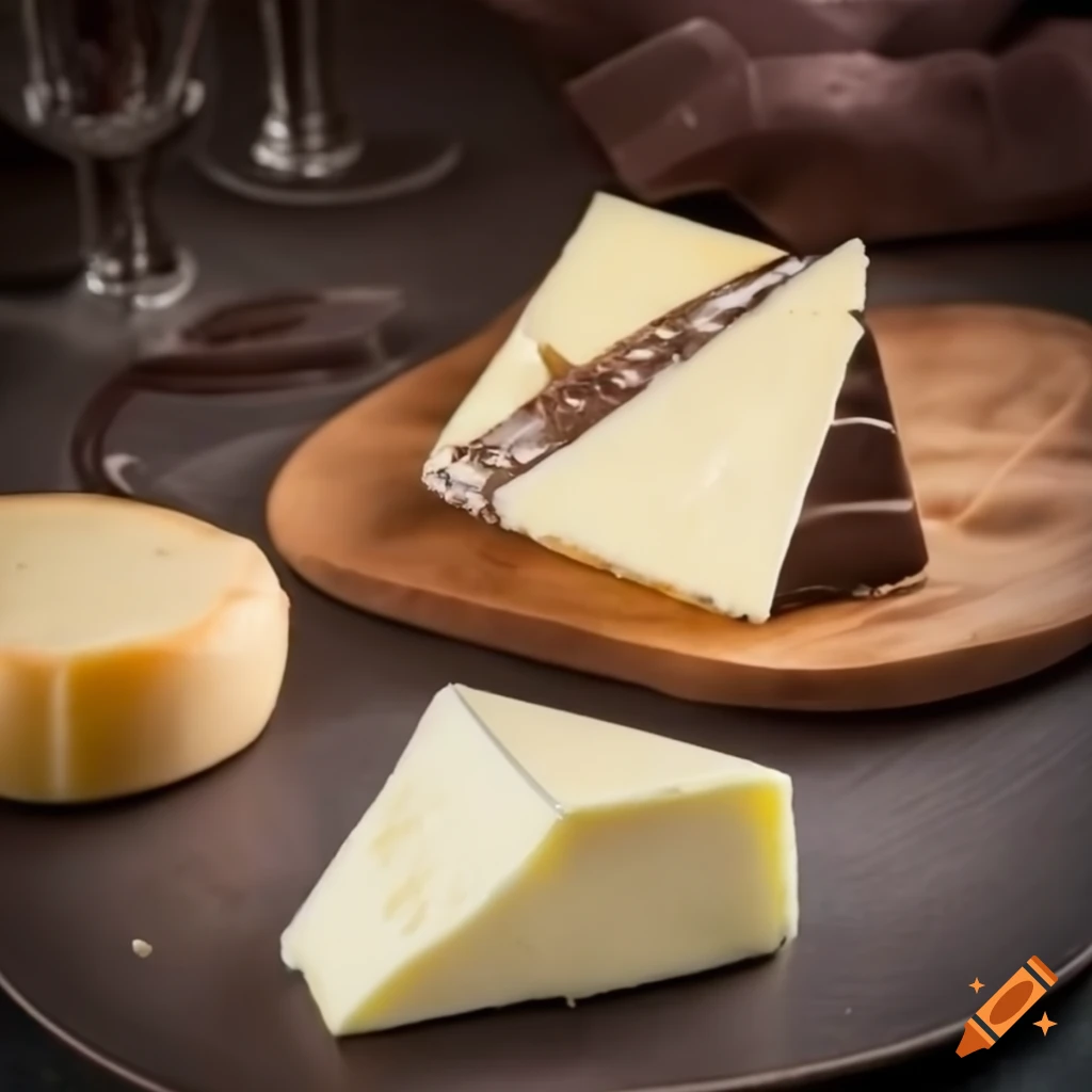 Delicious combination of chocolate and cheese