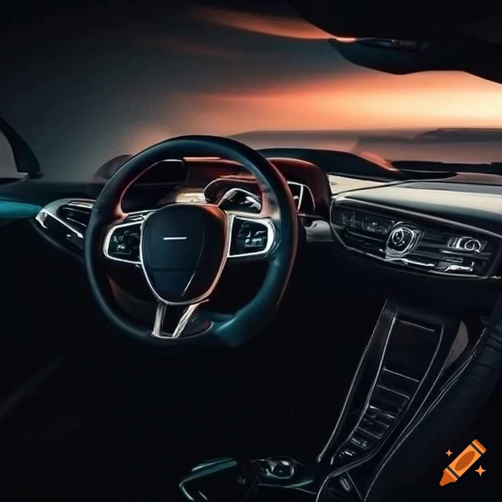 Luxury car interiors