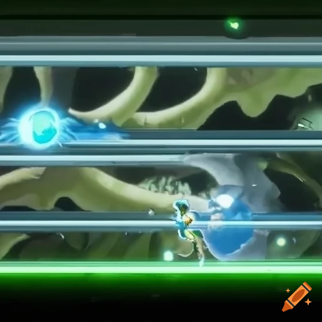 Sprites of metroid dread game creatures on Craiyon