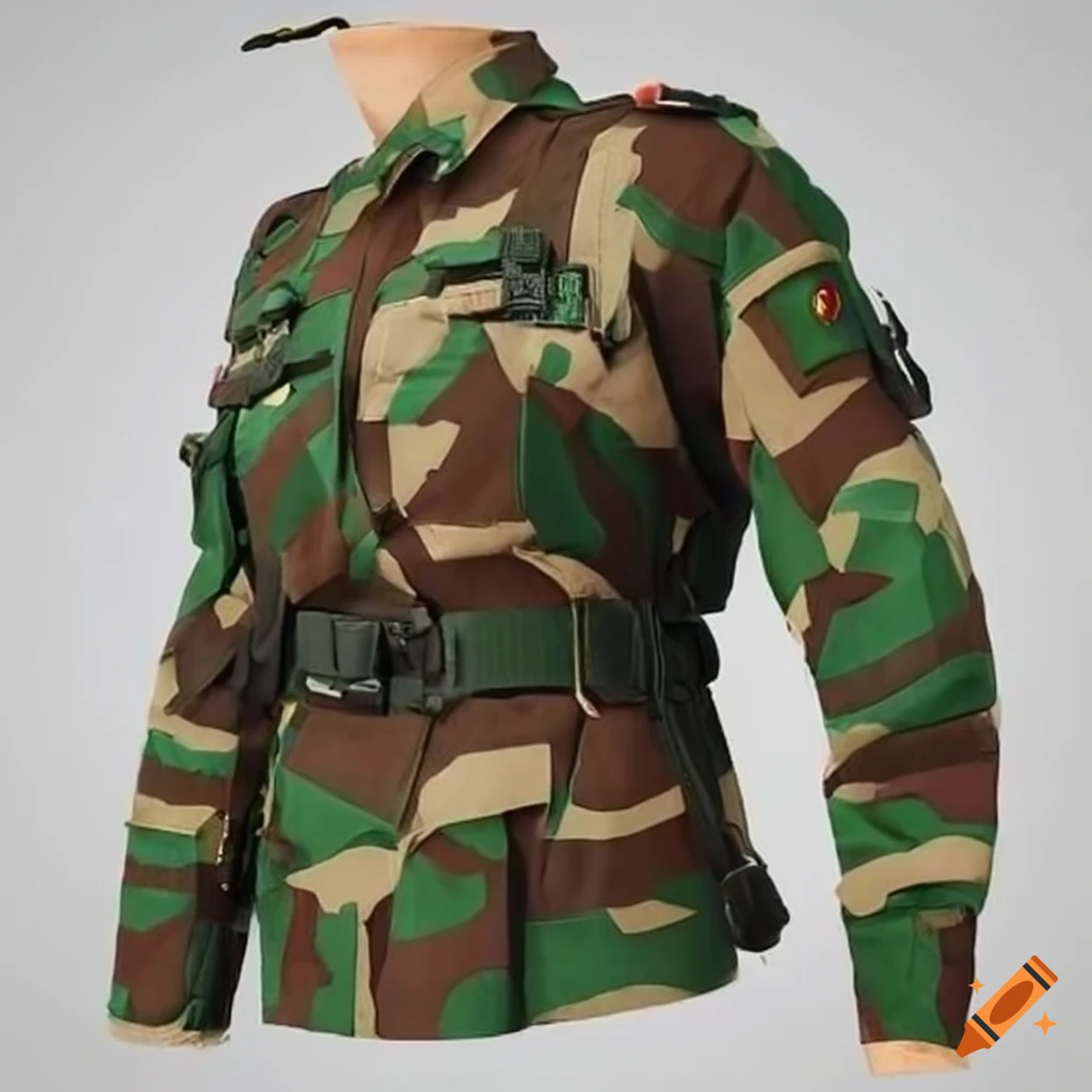 Burmese military guardsman wearing innovative technologyintegrated