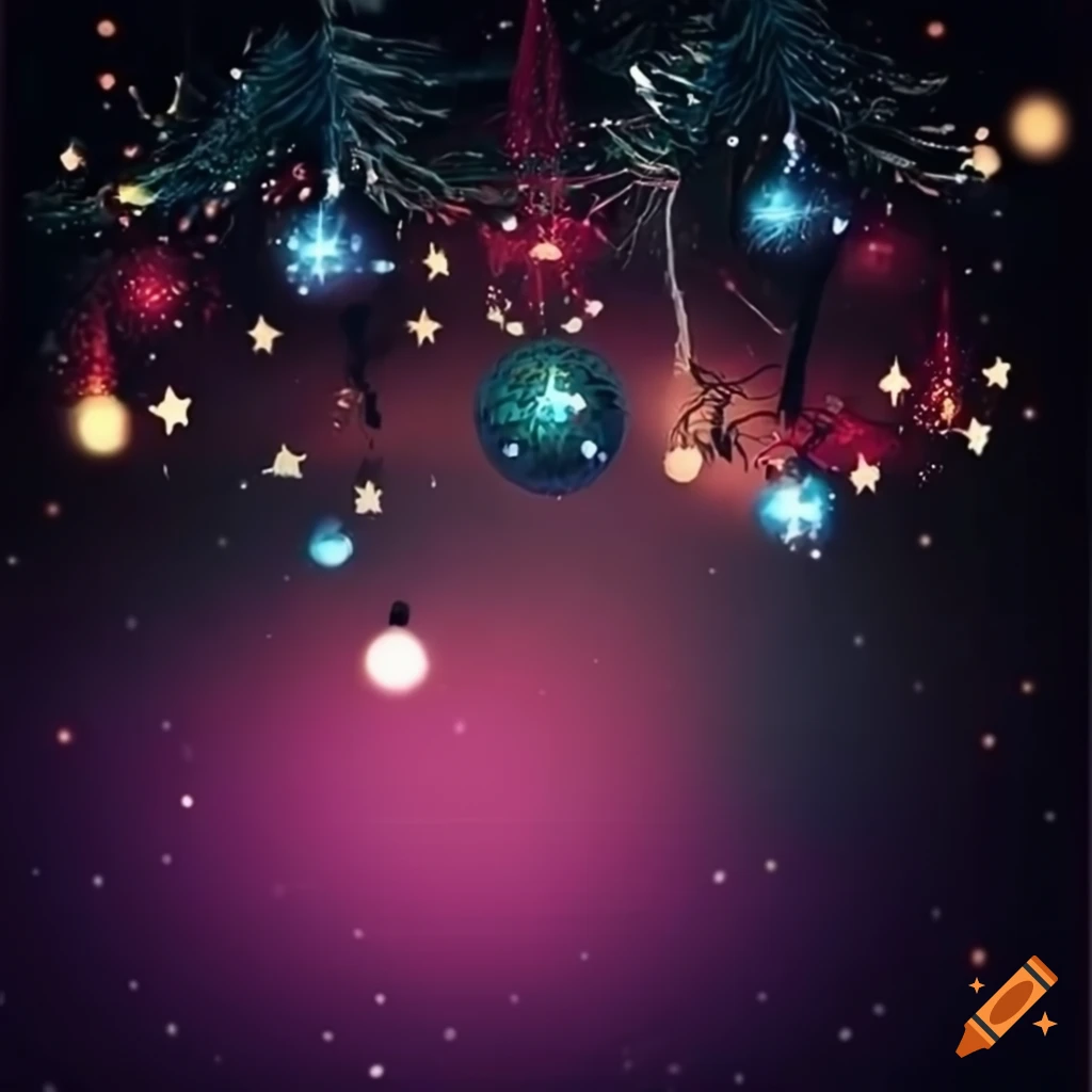 Christmas eve background photo on Craiyon