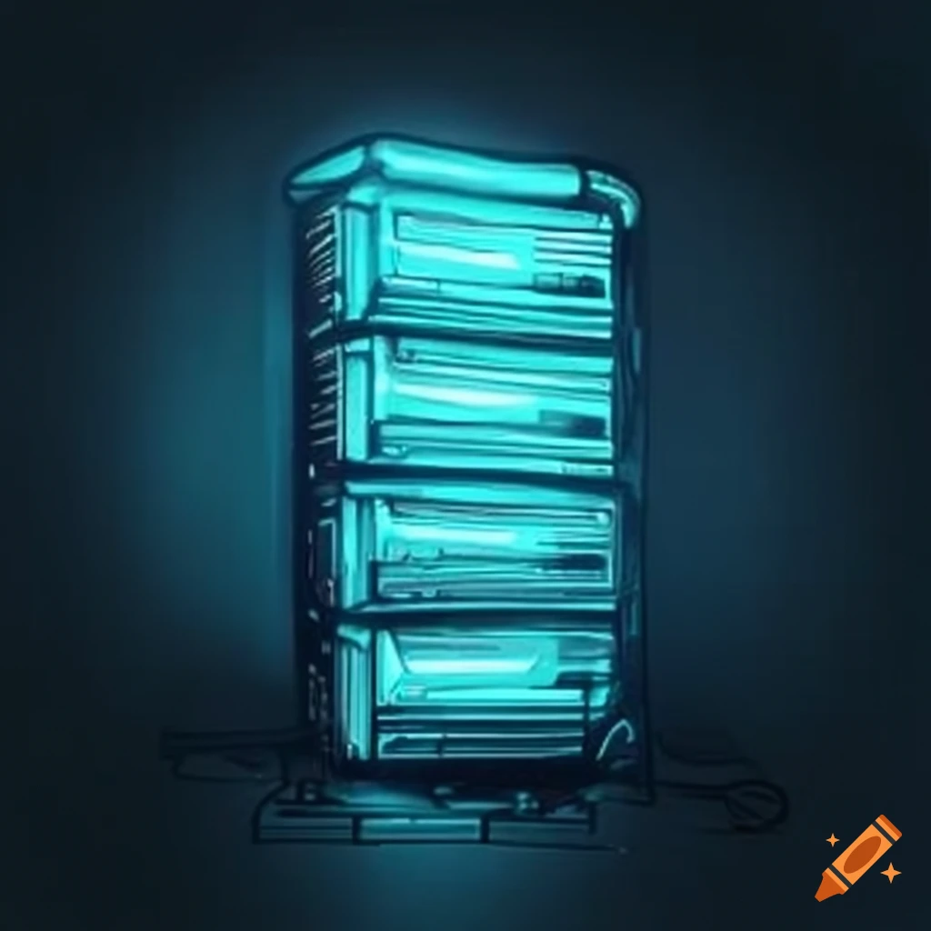 image depicting the evolution of servers