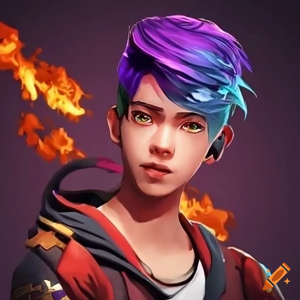 Illustration Of A Male Character From Free Fire On Craiyon