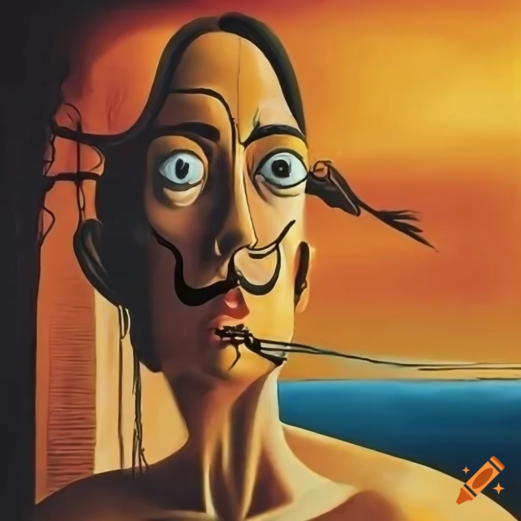 artwork in the style of Salvador Dalí