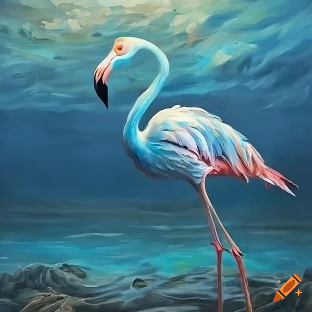 Color pencil drawing of a swan wearing water boots on Craiyon